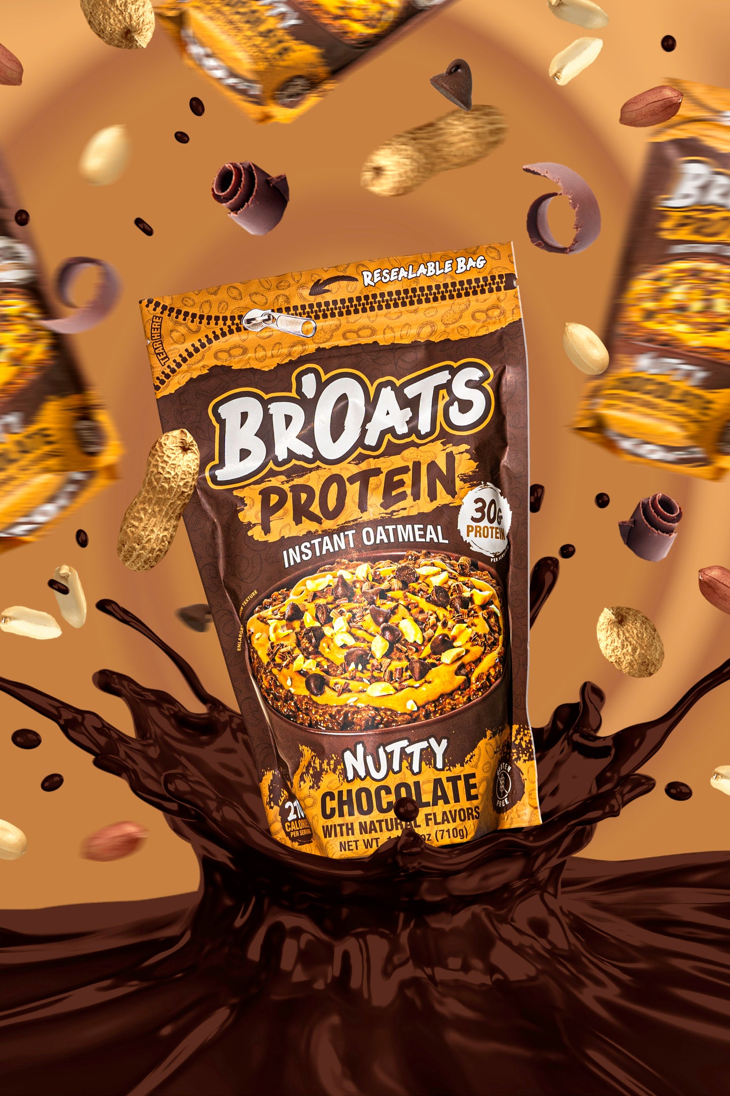 Br'Oats Nutty Chocolate